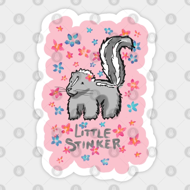 Little Stinker Sticker by Hail Sky